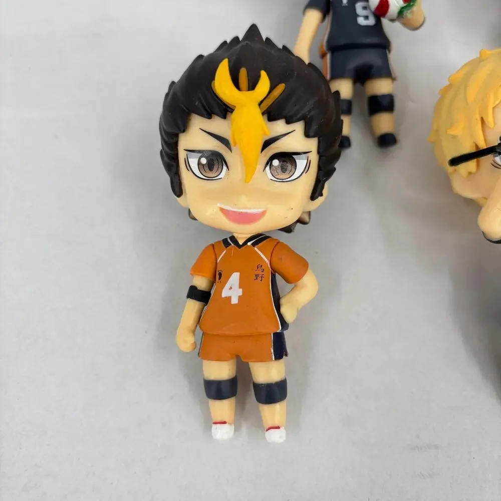 Anime Action Figures Lot of 4 PVC Toys‎ Cake Toppers Collectibles 3.5 Inch
